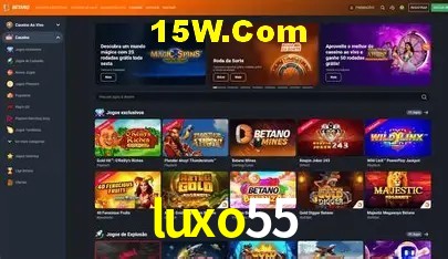 Jackpots e promoções na luxo55